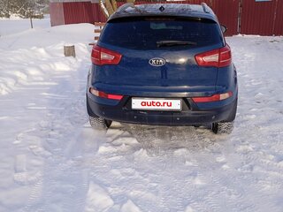 2012 Kia Sportage III, синий, 1075000 рублей, вид 3