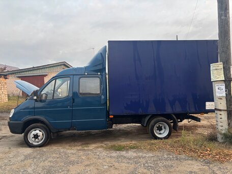 2009 ГАЗ ГАЗель (33023/330273) Фермер, синий, 600000 рублей, вид 5