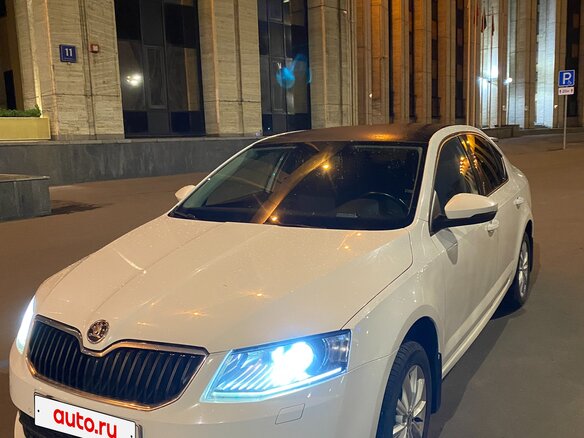 2015 Skoda Octavia III (A7), белый, 1080000 рублей - вид 3