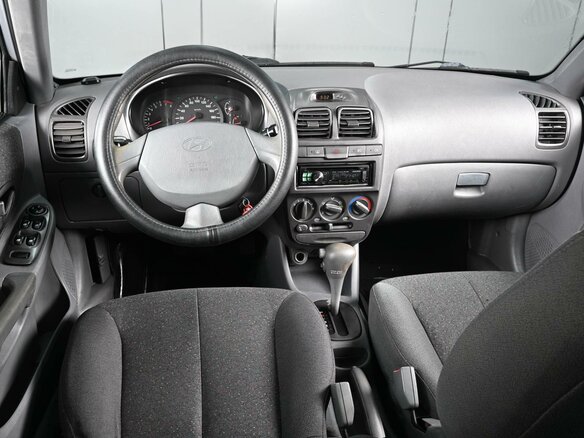 2007 Hyundai Accent ТагАЗ II, серебристый, 599000 рублей - вид 5