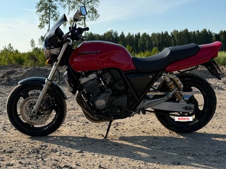 1993 Honda CB 400 Super Four, красный, 250000 рублей, вид 4
