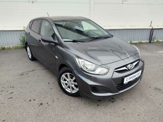 2013 Hyundai Solaris I, серый, 449000 рублей, вид 3