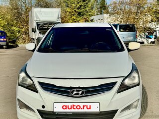 2016 Hyundai Solaris I Рестайлинг, белый, 465000 рублей, вид 1