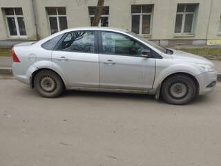 2008 Ford Focus II, серебристый, 490000 рублей, вид 3