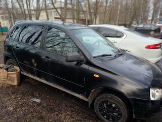2010 Lada (ВАЗ) Kalina I, чёрный, 180000 рублей, вид 2