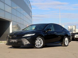 2019 Toyota Camry VIII (XV70), чёрный, 2890000 рублей, вид 1
