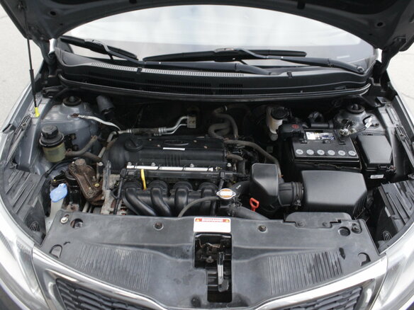 2012 Kia Rio 4-speed III, серый, 845000 рублей - вид 19