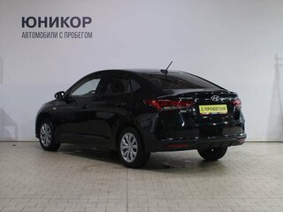 2020 Hyundai Solaris II, чёрный, 1419000 рублей, вид 4