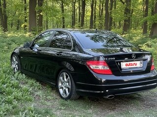 2011 Mercedes-Benz C-Класс 200 III (W204), чёрный, 1250000 рублей, вид 4