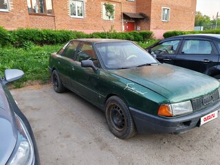 1987 Audi 80 IV (B3), зелёный, 109000 рублей, вид 2