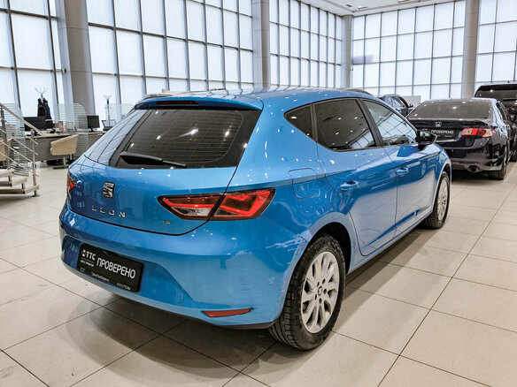 2013 SEAT Leon III, голубой, 750000 рублей - вид 4