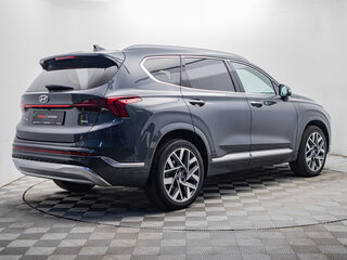 2021 Hyundai Santa Fe IV Рестайлинг, синий, 3087000 рублей, вид 5