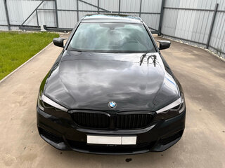 2019 BMW 5 серии 520d xDrive VII (G30/G31/G38), чёрный, 3700000 рублей, вид 5