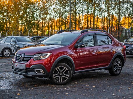 2020 Renault Logan Stepway II Рестайлинг, красный, 1049000 рублей, вид 1