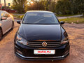 2016 Volkswagen Polo V Рестайлинг, чёрный - вид 2
