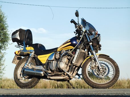 1993 Kawasaki ZL400 Eliminator, жёлтый, 230000 рублей, вид 2