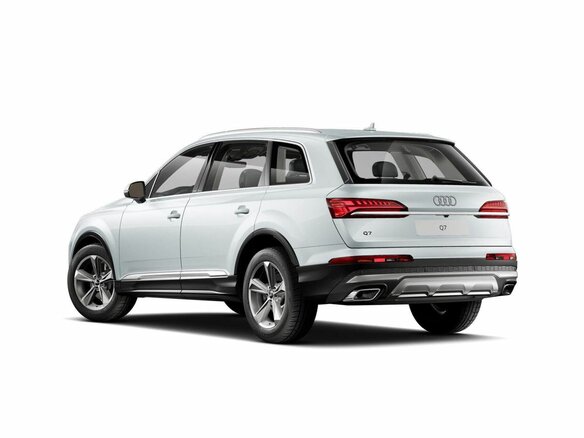 2025 Audi Q7 50 TDI II (4M) Рестайлинг 2, белый - вид 2