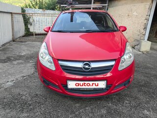 2007 Opel Corsa D, красный, 475000 рублей, вид 1