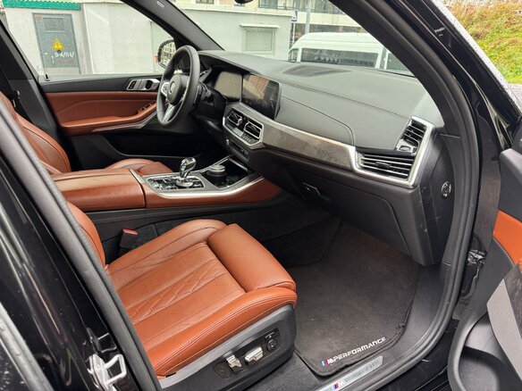 2018 BMW X5 50i IV (G05/G18), чёрный, 6600000 рублей - вид 8