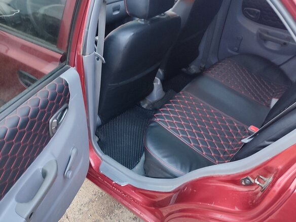 2006 Hyundai Accent ТагАЗ II, красный, 330000 рублей - вид 8