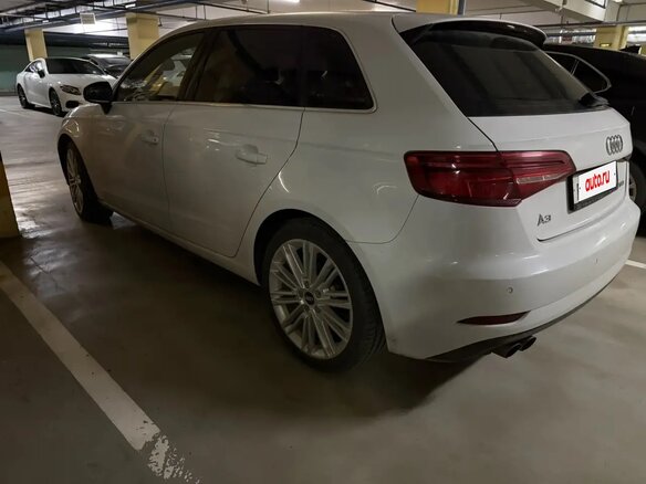 2016 Audi A3 III (8V) Рестайлинг, белый - вид 6