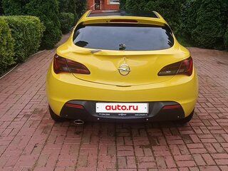 2013 Opel Astra GTC J Рестайлинг, жёлтый, 750000 рублей, вид 2