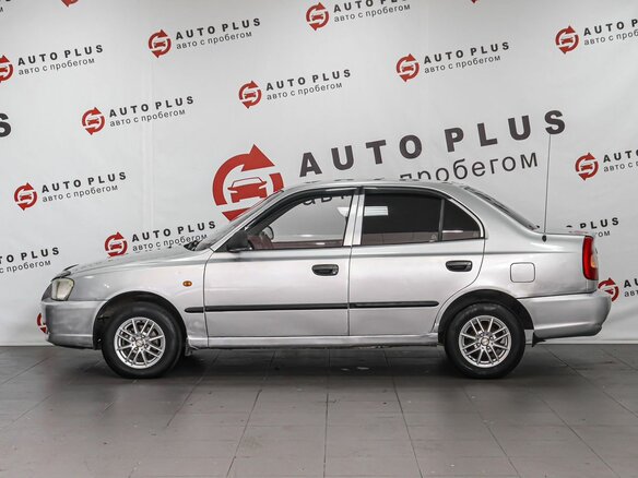 2008 Hyundai Accent ТагАЗ II, серебристый - вид 5