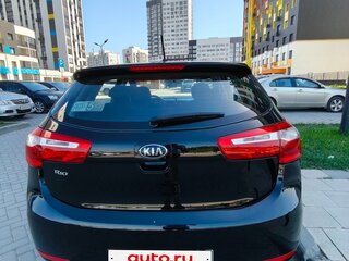2014 Kia Rio III, чёрный, 950000 рублей, вид 5