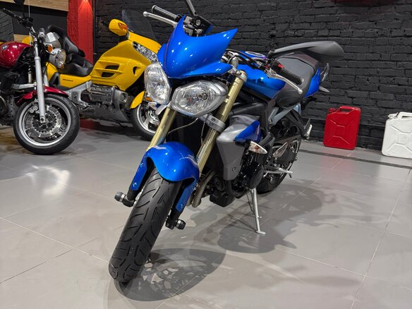2015 Triumph Street Triple, синий, 545000 рублей - вид 7