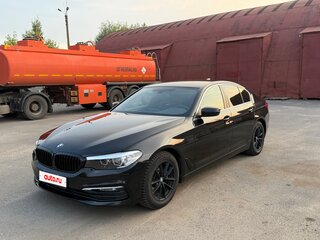 2018 BMW 5 серии 520d xDrive VII (G30/G31/G38), чёрный, 2960000 рублей, вид 1