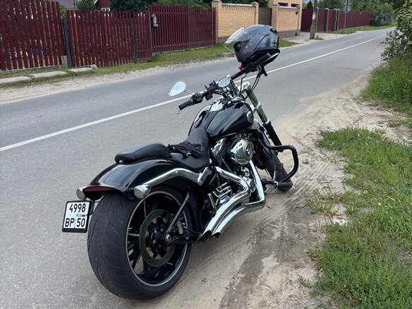 2015 Harley-Davidson Breakout, чёрный, 1500000 рублей - вид 7
