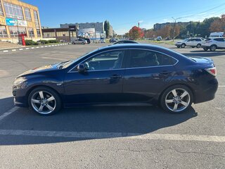 2012 Mazda 6 II (GH) Рестайлинг, синий, 900000 рублей, вид 3