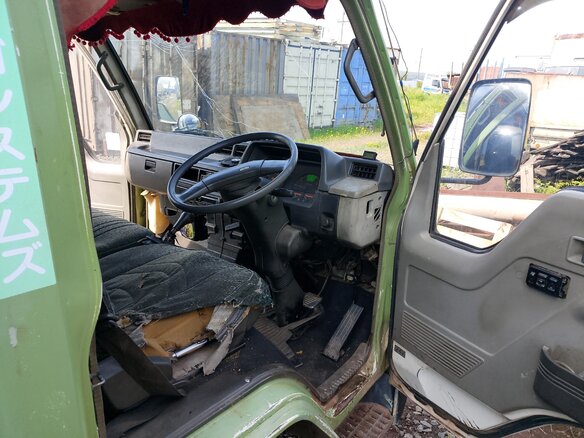 1993 Fuso (Mitsubishi) Canter, зелёный, 800000 рублей - вид 10