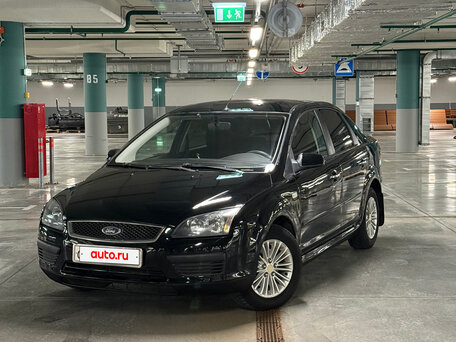 2007 Ford Focus II, чёрный, 350000 рублей, вид 1