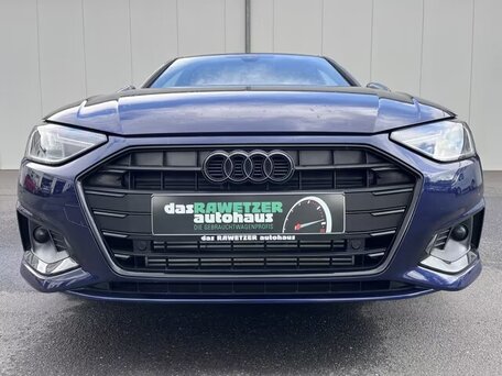 2022 Audi A4 35 TFSI V (B9) Рестайлинг, синий, 3130000 рублей, вид 2