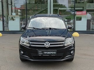 2013 Volkswagen Tiguan I Рестайлинг, чёрный, 945000 рублей, вид 2