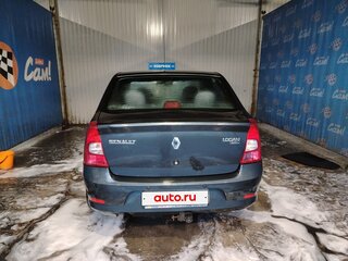2010 Renault Logan I Рестайлинг, серый, 330000 рублей, вид 4