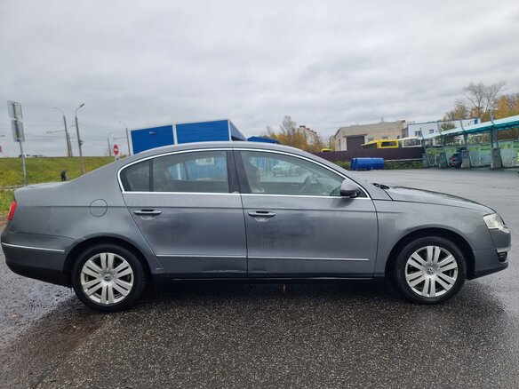 2008 Volkswagen Passat B6, серый, 430000 рублей - вид 3