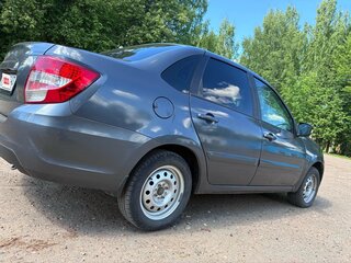 2019 Lada (ВАЗ) Granta I Рестайлинг, серый, 580000 рублей, вид 3