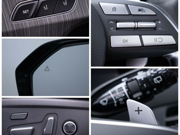 2023 Hyundai Palisade I Рестайлинг, синий, 4948000 рублей - вид 17