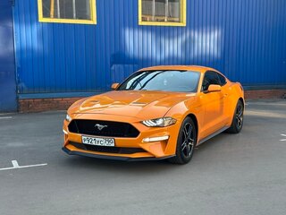 2019 Ford Mustang VI Рестайлинг, оранжевый, 2500000 рублей, вид 1