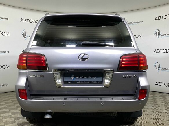 2008 Lexus LX 570 III, серый - вид 6