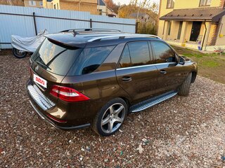 2013 Mercedes-Benz M-Класс 350 CDI III (W166), коричневый, 2500000 рублей, вид 4