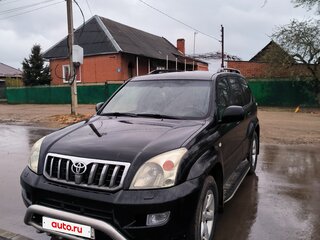 2006 Toyota Land Cruiser Prado 5-speed 120 Series, чёрный, 1650000 рублей, вид 1