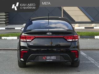2017 Kia Rio IV, чёрный, 1220000 рублей, вид 4