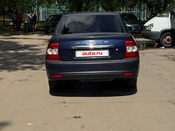2013 Lada (ВАЗ) Priora I, синий - вид 4