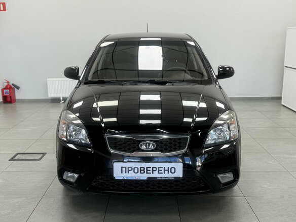 2010 Kia Rio II Рестайлинг, чёрный, 590001 рублей - вид 1