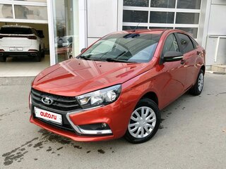 2017 Lada (ВАЗ) Vesta I, красный, 750000 рублей, вид 1