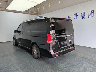 2022 Mercedes-Benz V-Класс Long 260 длинный III (W447) Рестайлинг, чёрный, 6300000 рублей, вид 3