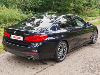 2018 BMW 5 серии 530i xDrive VII (G30/G31/G38), чёрный, 3825000 рублей, вид 5